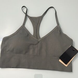 NWT Nux Razor Back Sports Bra